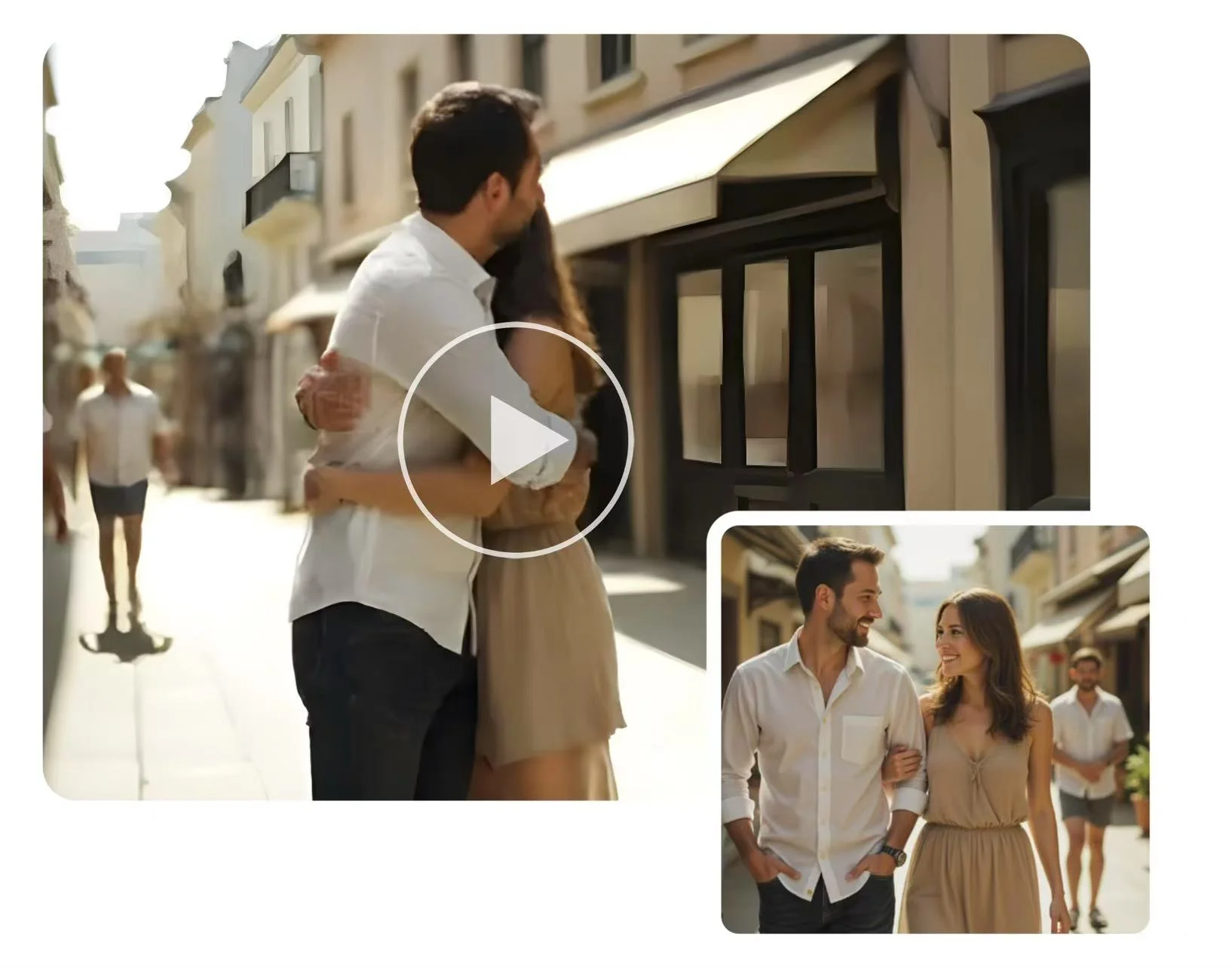 Create Romantic Hug GIF with AI Hug Video Generator