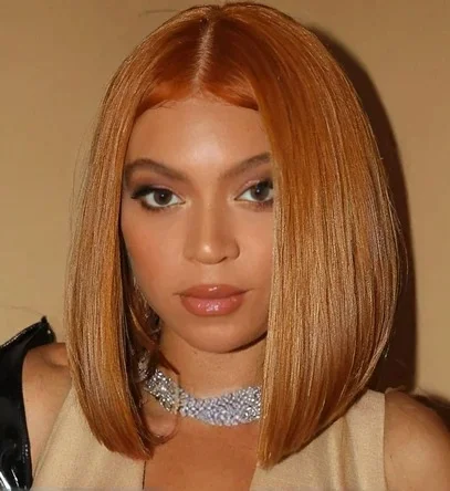 Blunt Bob for oval face shape