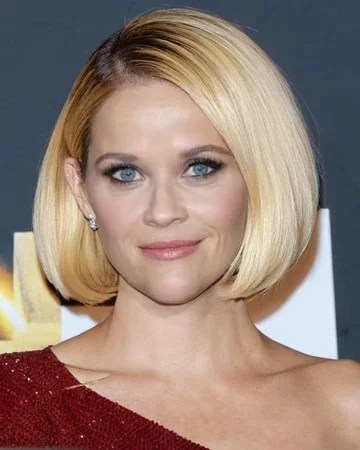 chin-length bob for heart face shape