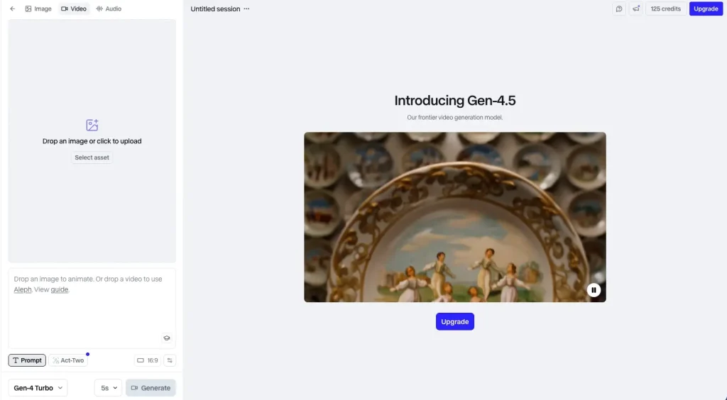 Runway AI video generator