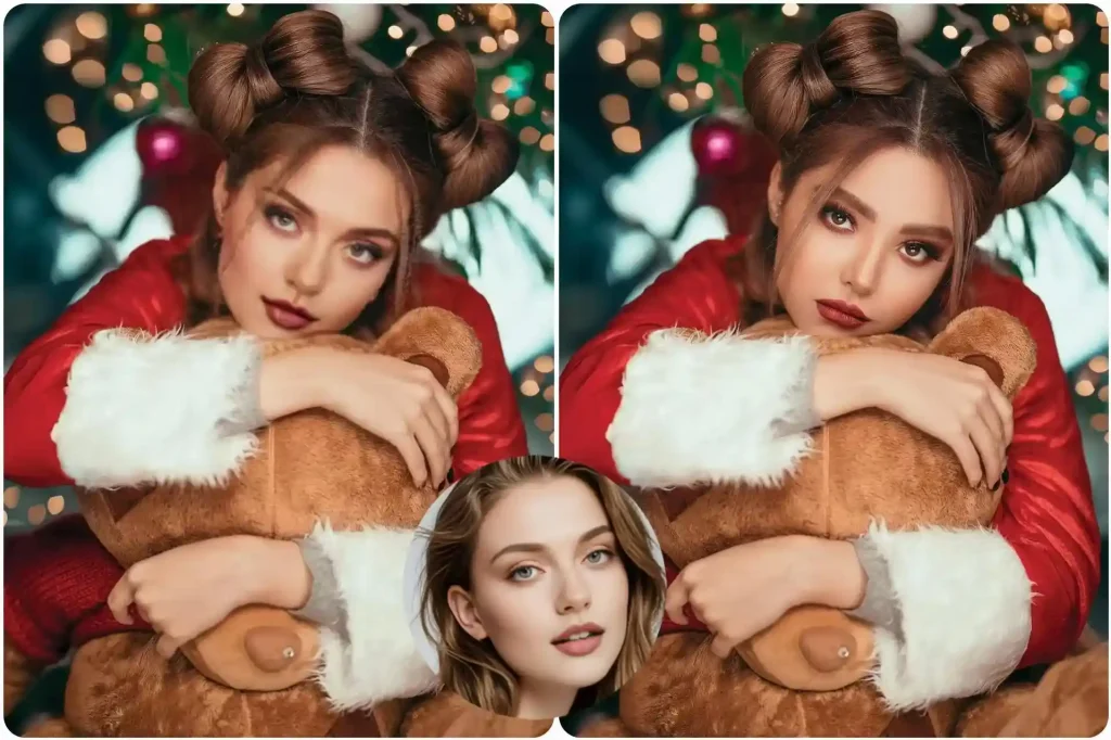 Holiday-Themed Face Swap