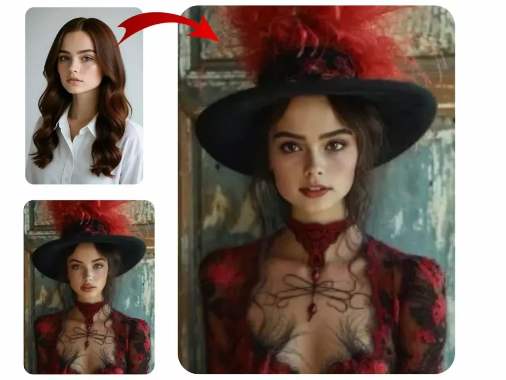 Experiment with Different Styles with Pixlr face swap